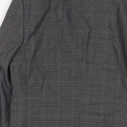 Mens UK Size 36 Limehaus Regular Grey Suit Jacket