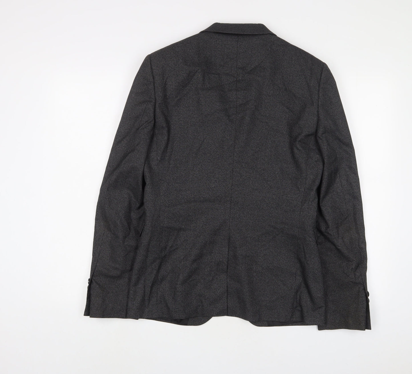 Mens UK Size 38 Burton Regular Grey Suit Jacket