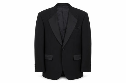 Mens UK Size 38 Greenwoods Regular Black Suit Jacket