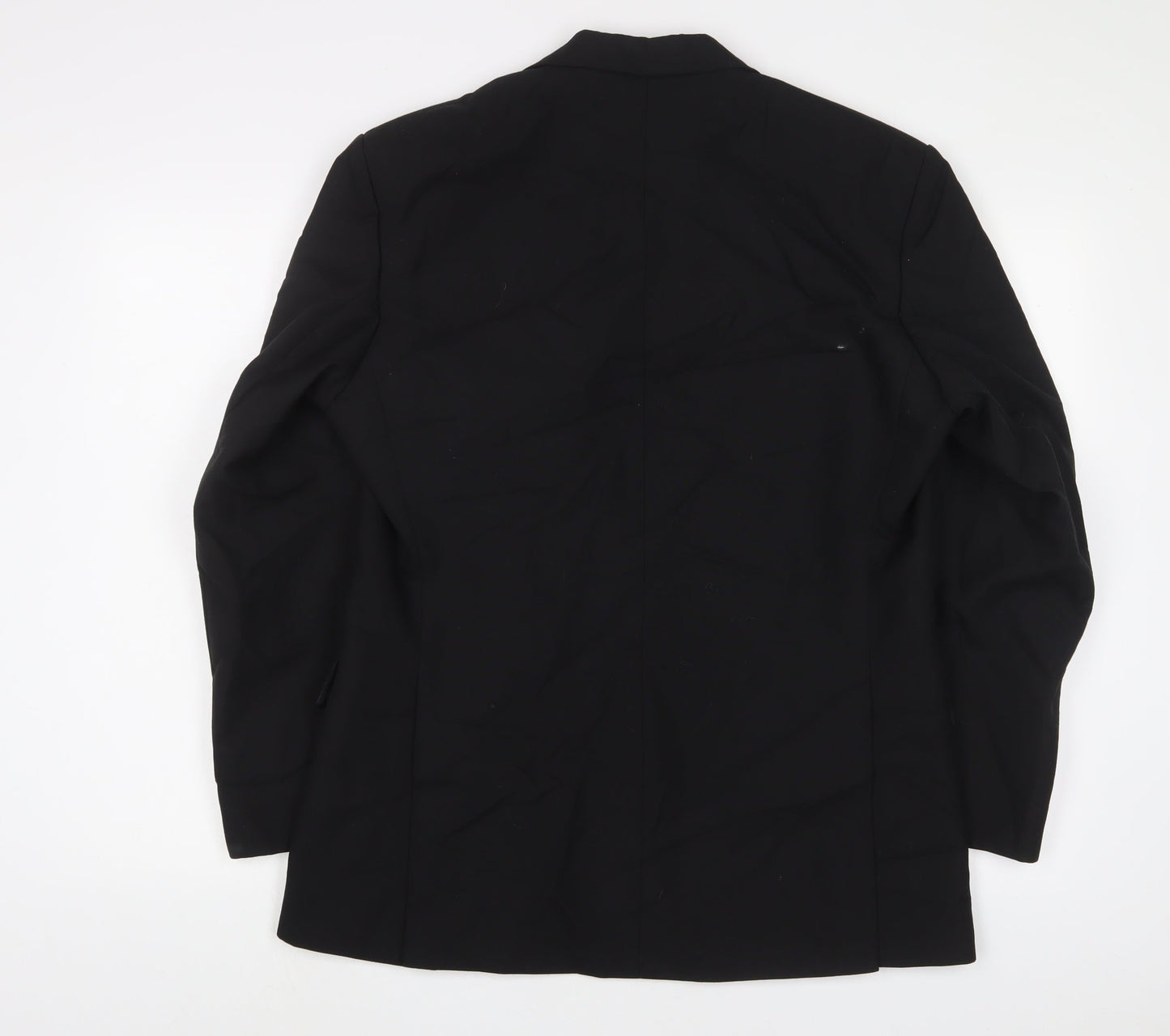 Mens UK Size 38 Greenwoods Regular Black Suit Jacket