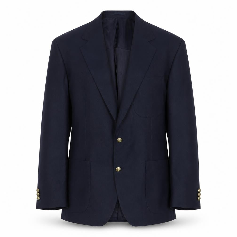 Mens UK Size 42 Chums Regular Blue Suit Jacket