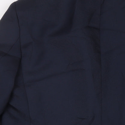 Mens UK Size 42 Chums Regular Blue Suit Jacket