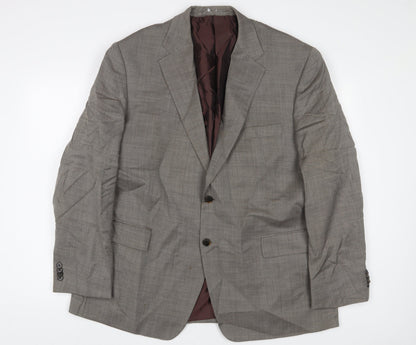 Mens UK Size 46 Marks and Spencer Regular Grey Suit Jacket