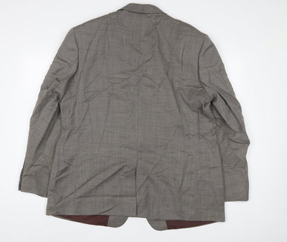 Mens UK Size 46 Marks and Spencer Regular Grey Suit Jacket