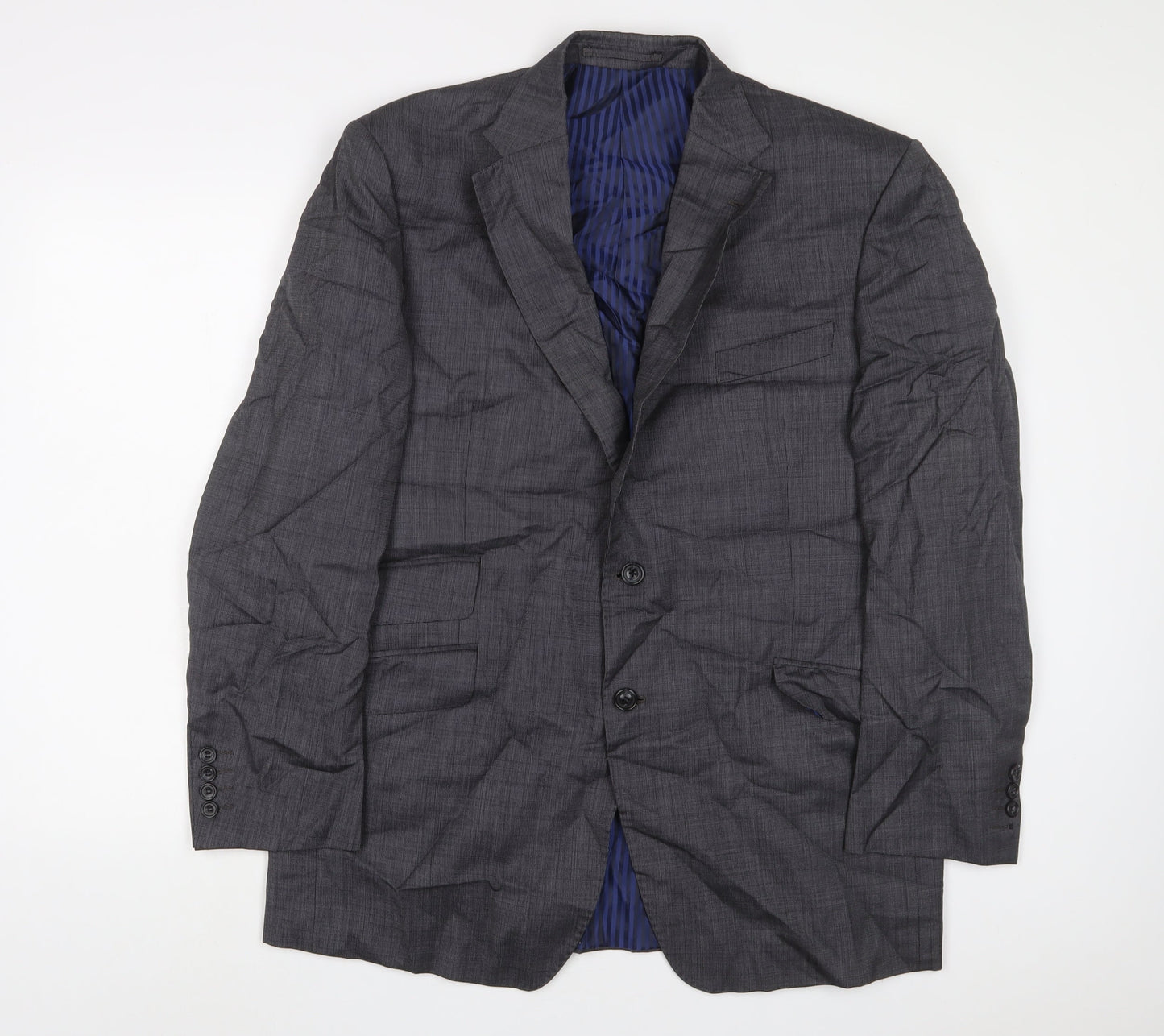 Mens UK Size 42 Marks and Spencer Regular Grey Suit Jacket
