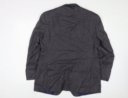 Mens UK Size 42 Marks and Spencer Regular Grey Suit Jacket