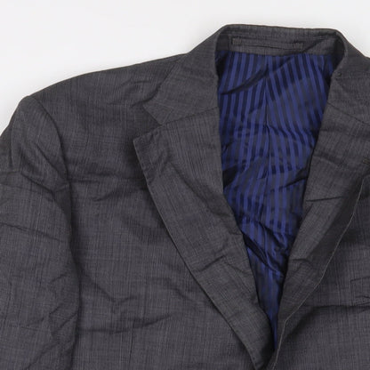 Mens UK Size 42 Marks and Spencer Regular Grey Suit Jacket