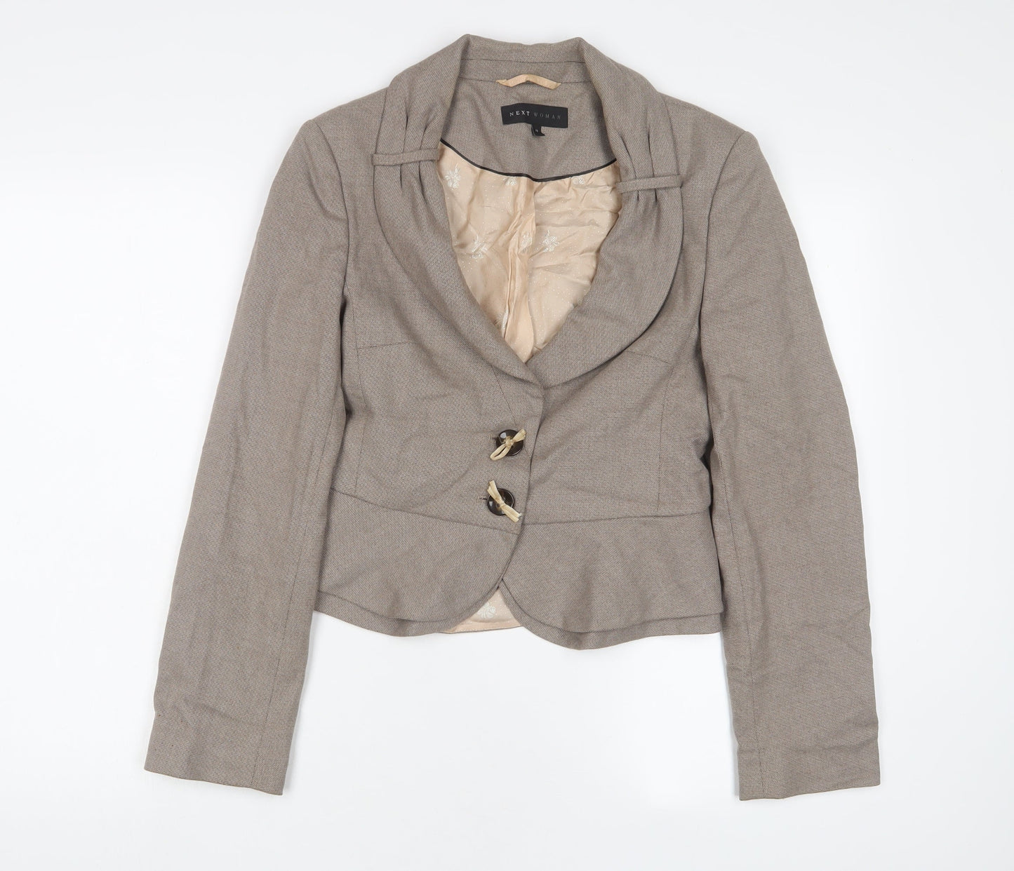 Womens UK Size 10 NEXT Brown Jacket
