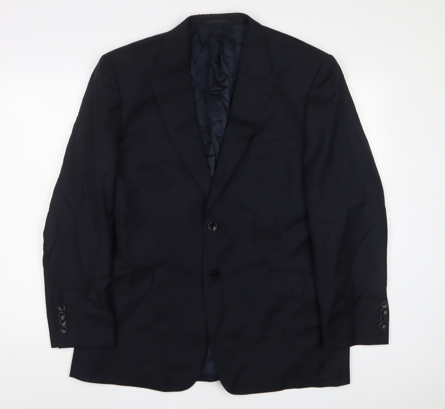 Mens UK Size 42 Samuel Slater Regular Black Suit Jacket