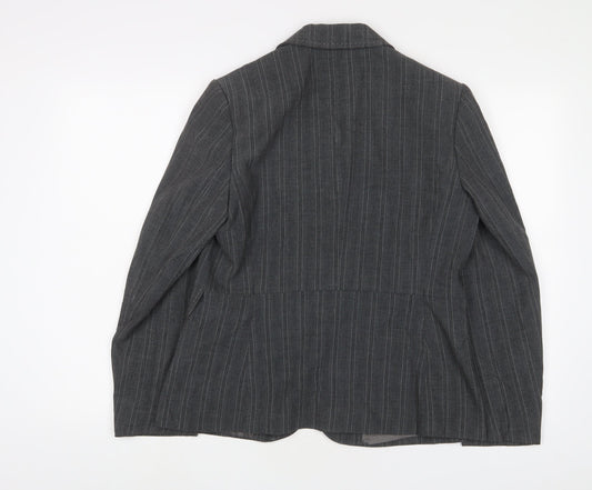 Womens UK Size 14 Marks and Spencer Grey Jacket