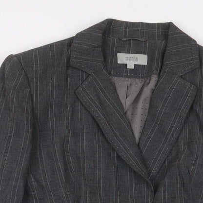 Womens UK Size 14 Marks and Spencer Grey Jacket