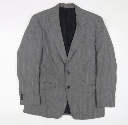 Mens UK Size 38 St Michael Regular Grey Suit Jacket