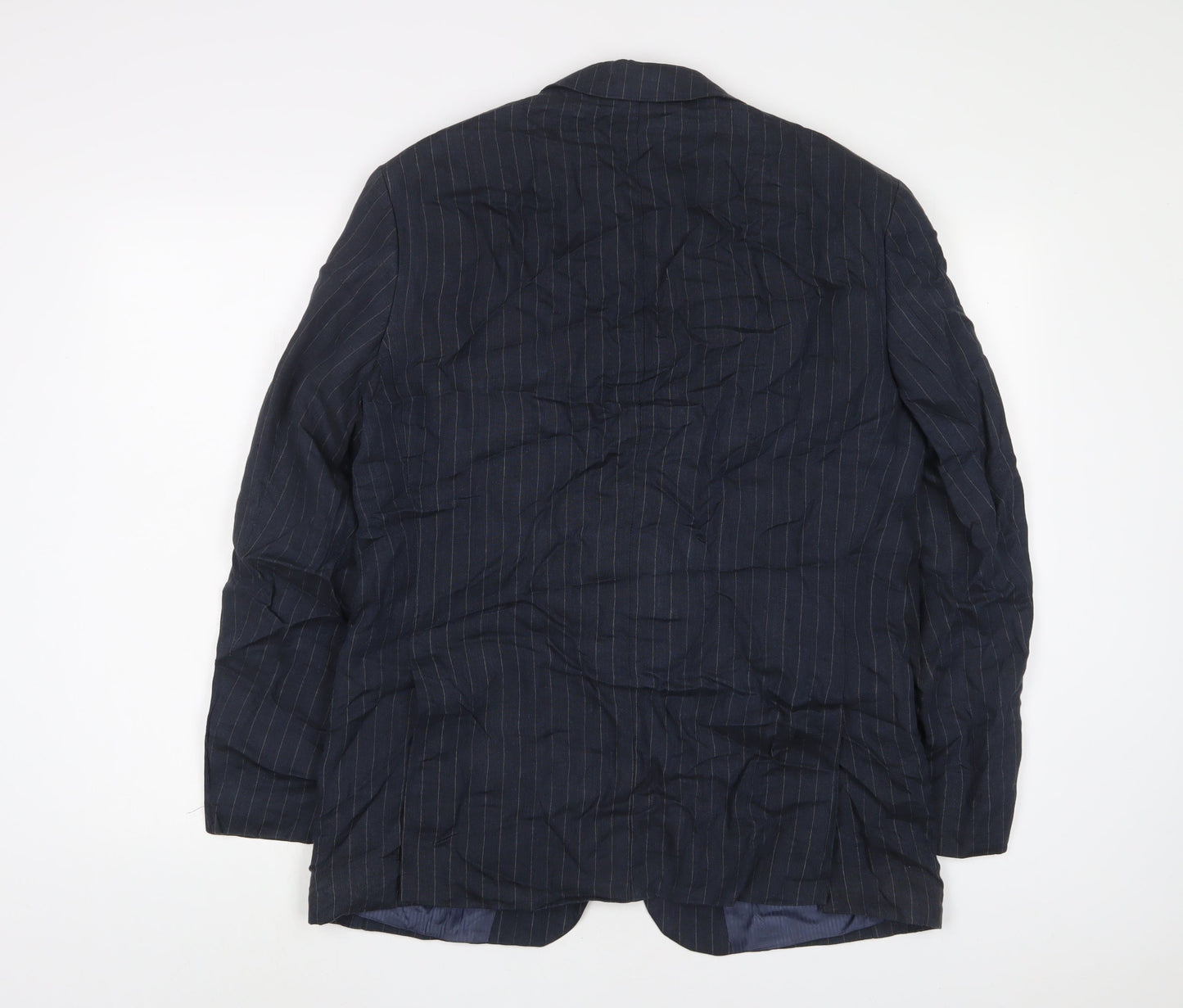 Mens UK Size 38 Marks and Spencer Regular Blue Suit Jacket