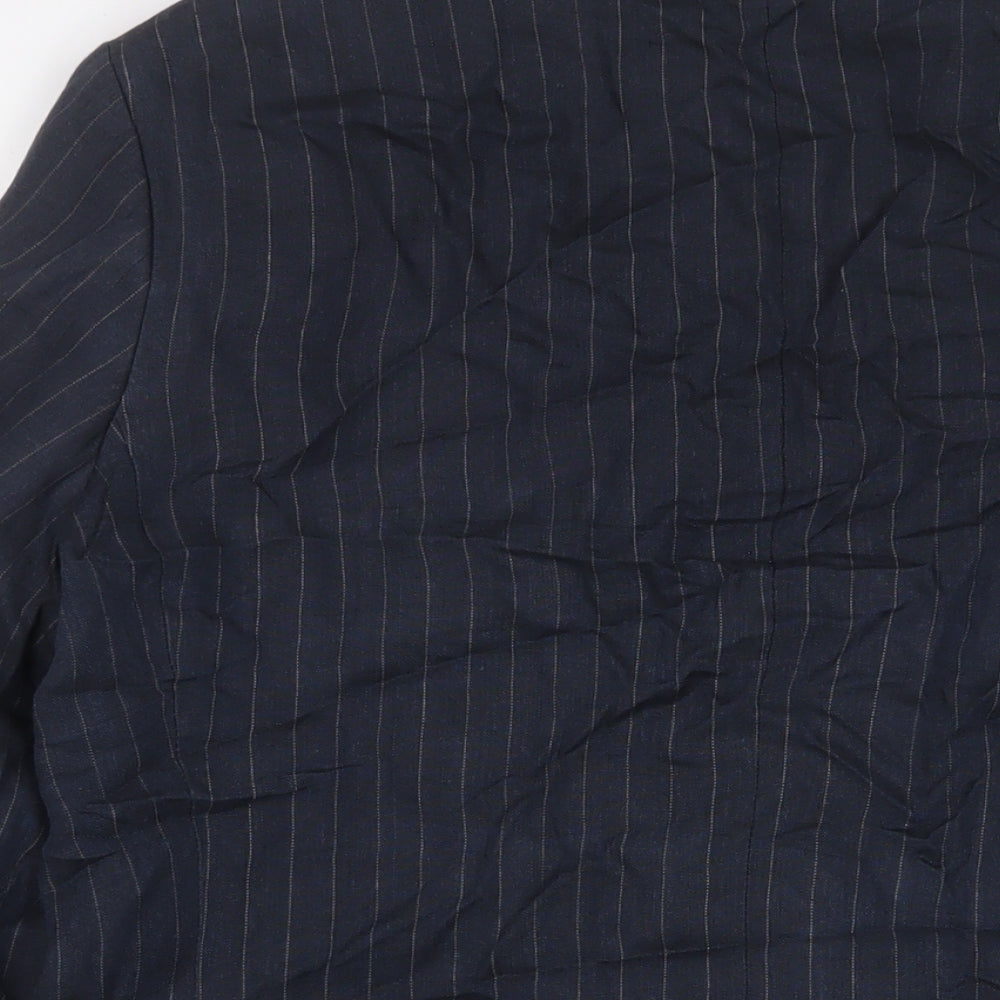 Mens UK Size 38 Marks and Spencer Regular Blue Suit Jacket