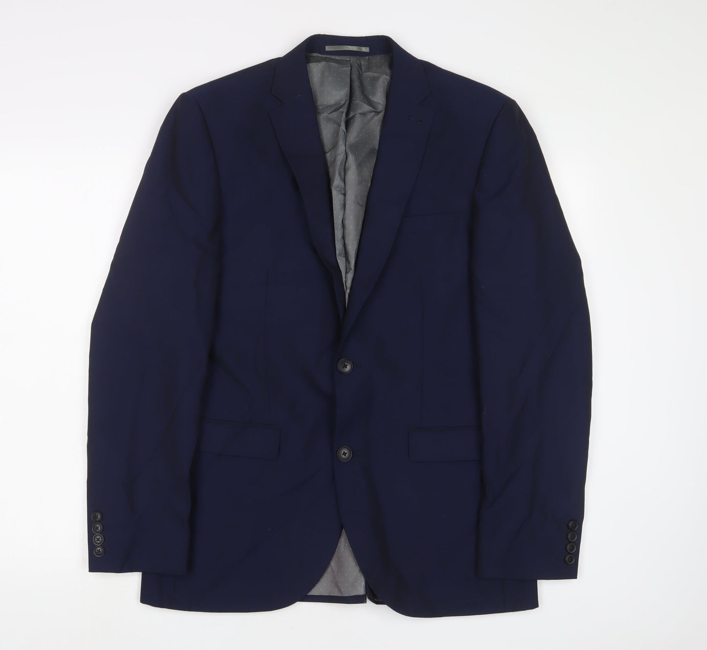 Mens UK Size 38 NEXT Regular Blue Suit Jacket