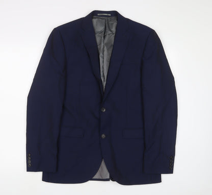 Mens UK Size 38 NEXT Regular Blue Suit Jacket