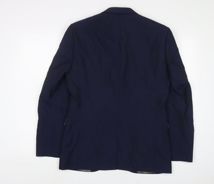 Mens UK Size 38 NEXT Regular Blue Suit Jacket