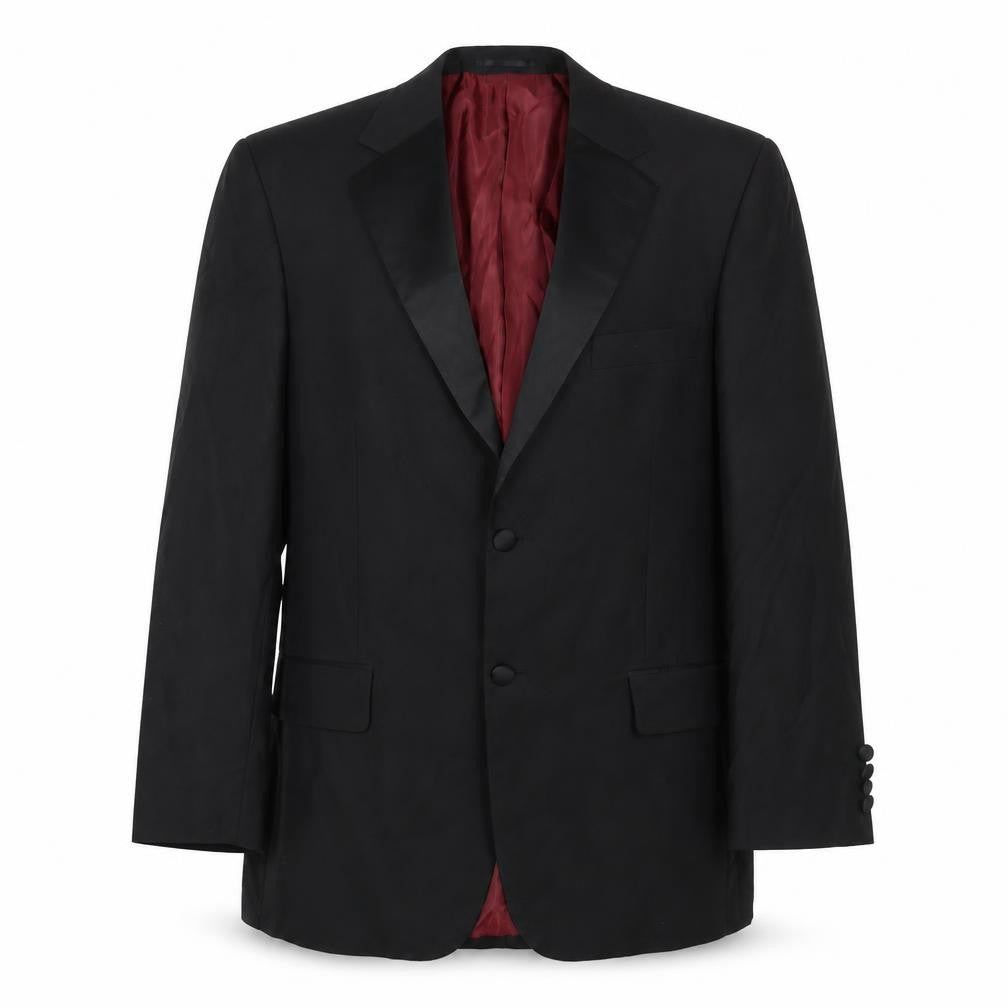 Mens UK Size 40 SCOTT&TAYLOR Regular Black Suit Jacket