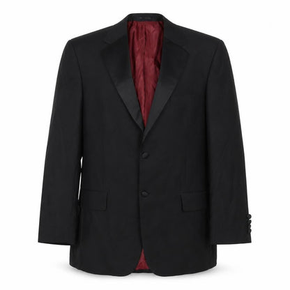 Mens UK Size 40 SCOTT&TAYLOR Regular Black Suit Jacket