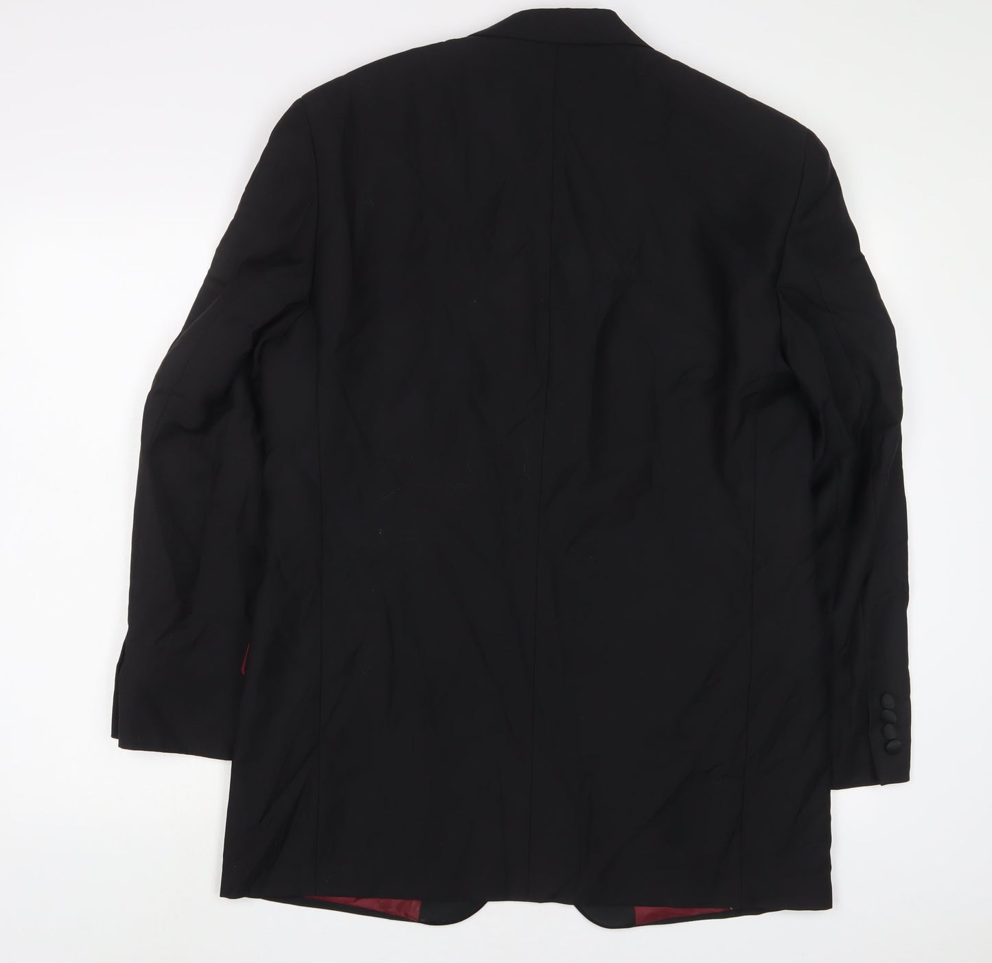 Mens UK Size 40 SCOTT&TAYLOR Regular Black Suit Jacket