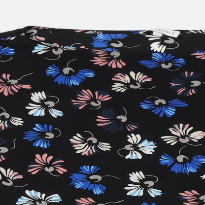 Womens UK Size 14 Warehouse Multicoloured Basic Button-Up