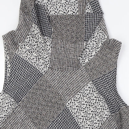 Womens UK Size L Paul Costelloe Black Basic Button-Up