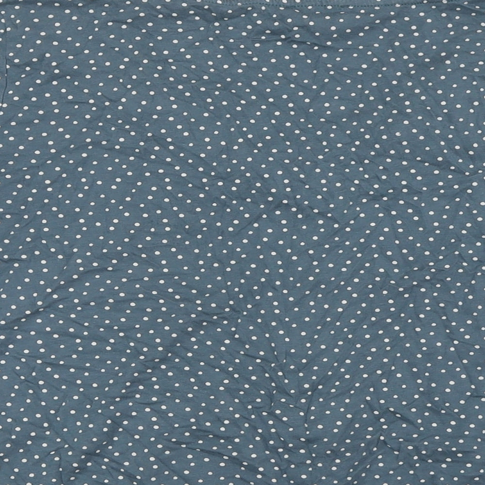 Womens UK Size XL TOM TAILOR Blue Basic Button-Up