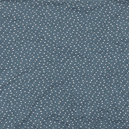 Womens UK Size XL TOM TAILOR Blue Basic Button-Up