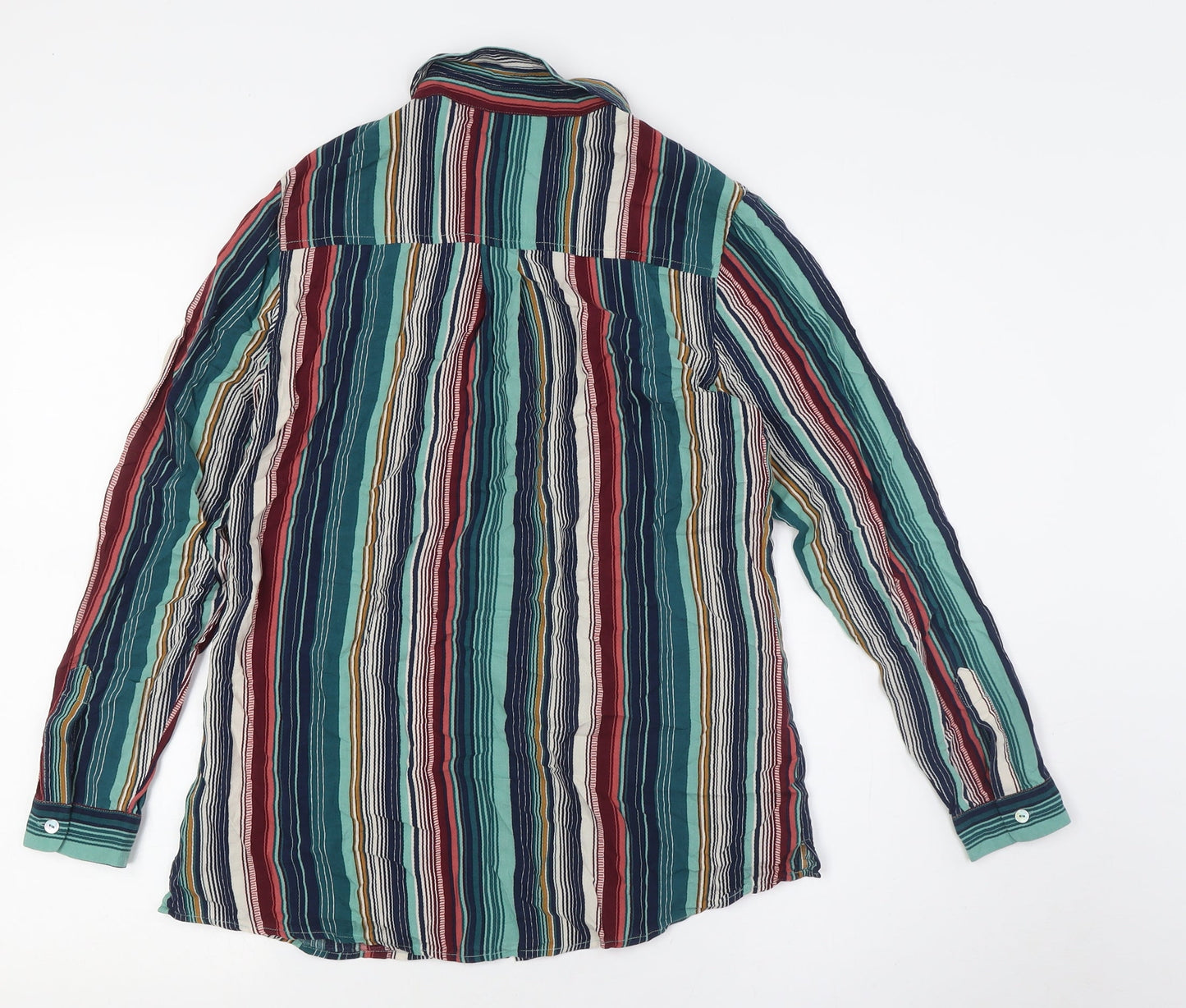 Womens UK Size 8 Monsoon Multicoloured Basic Button-Up