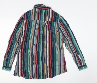Womens UK Size 8 Monsoon Multicoloured Basic Button-Up