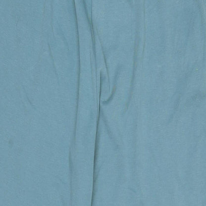 cotswolds Womens Blue Cotton Jegging Trousers Size XL L27 in Regular