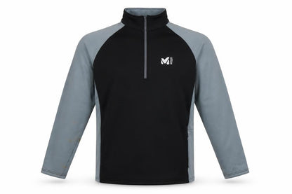 Millet Mens Black Polyester Pullover Casual Size L Mock Neck