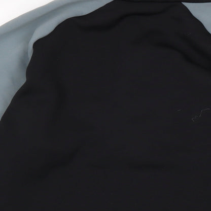 Millet Mens Black Polyester Pullover Casual Size L Mock Neck