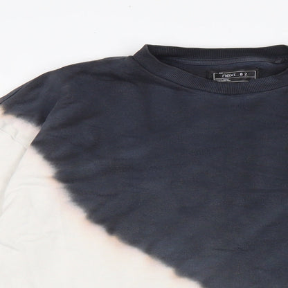NEXT Girls Grey Cotton Pullover Sweatshirt Size 12-13 Years