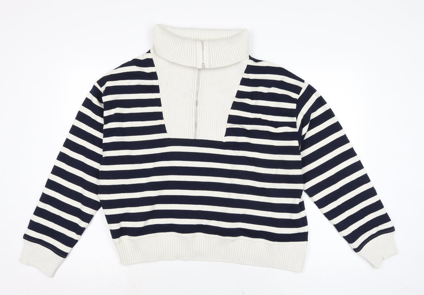 Womens UK Size L Marks and Spencer Ivory Pullover Jumper