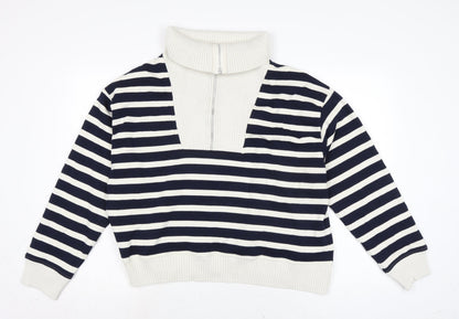 Womens UK Size L Marks and Spencer Ivory Pullover Jumper