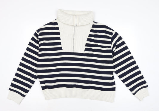 Womens UK Size L Marks and Spencer Ivory Pullover Jumper