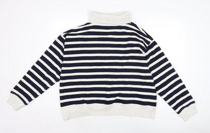 Womens UK Size L Marks and Spencer Ivory Pullover Jumper