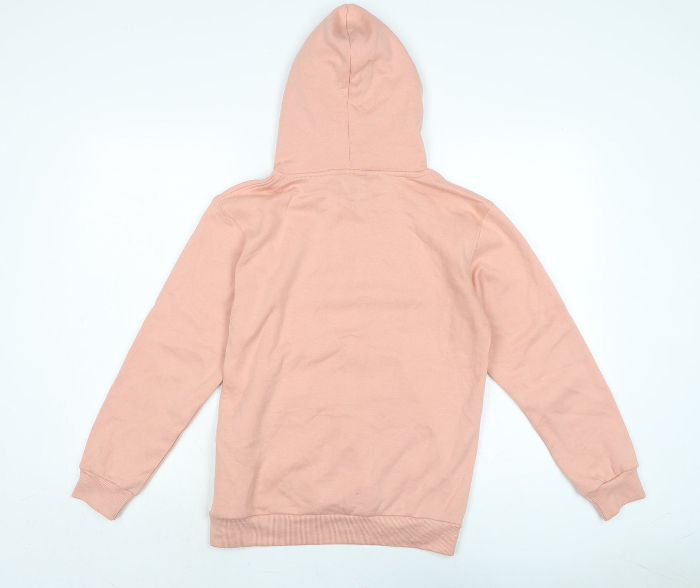 Brave Soul Womens Pink Cotton Pullover Hoodie Size XS