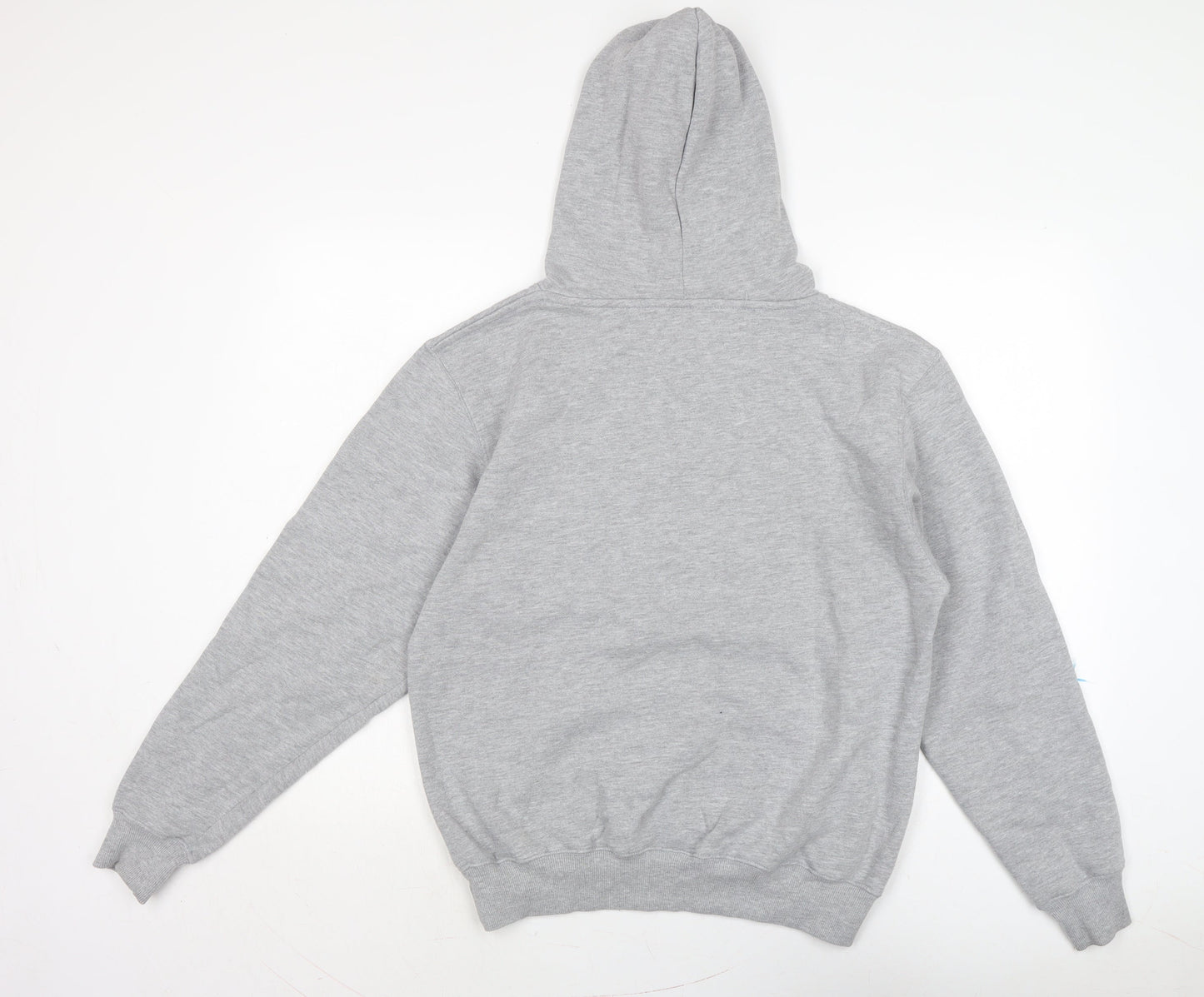 Torkia Apparel Mens Grey Cotton Pullover Hoodie Size S