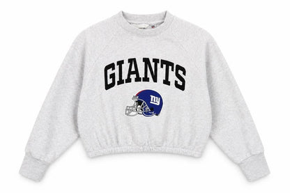 NFL Womens Grey Cotton Pullover Sweatshirt One Size