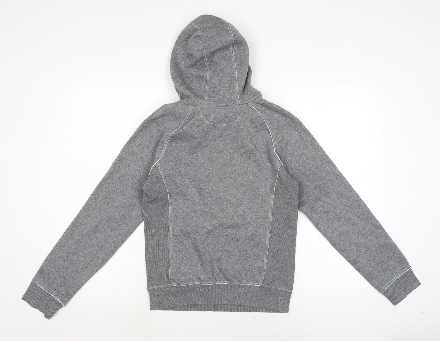 Mens UK Size S DOMYOS Grey Pullover Hoodie