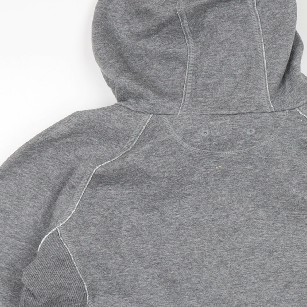 Mens UK Size S DOMYOS Grey Pullover Hoodie