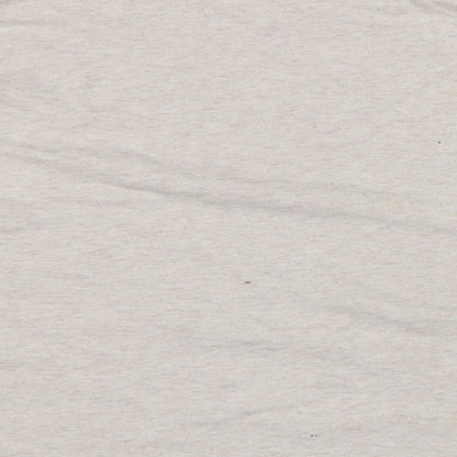 H&M Womens Beige Cotton Pullover Sweatshirt One Size