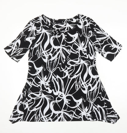 Womens UK Size 16 BM Collection Multicoloured Tunic Blouse