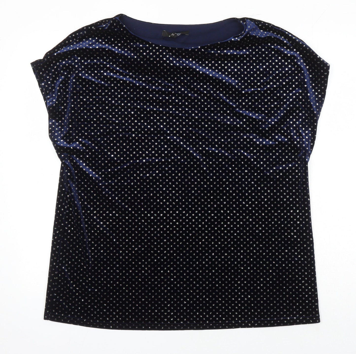 Womens UK Size 18 NEXT Blue Tunic Blouse