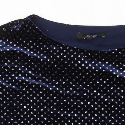 Womens UK Size 18 NEXT Blue Tunic Blouse