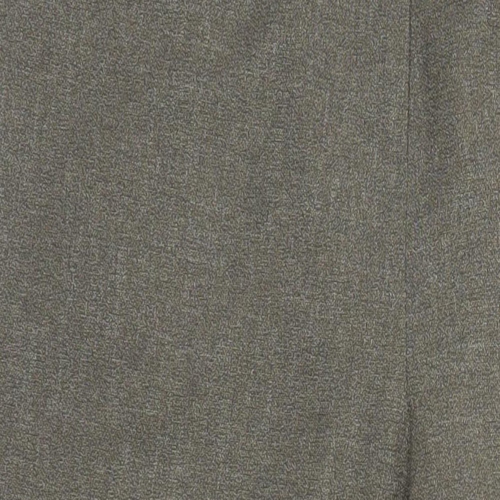 Womens UK Size 12 Alex & Co Regular Fit  Brown Trousers