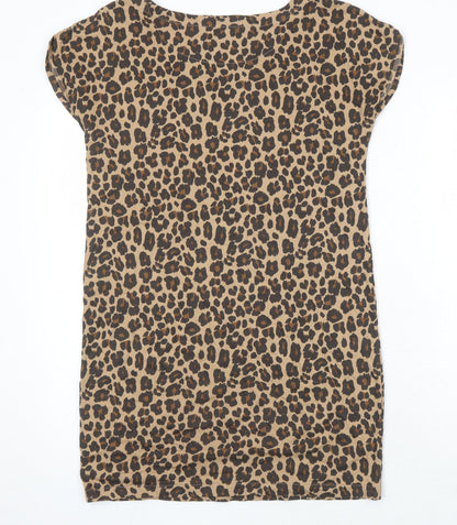 Womens UK Size 6 NEXT Ivory Tunic T-Shirt