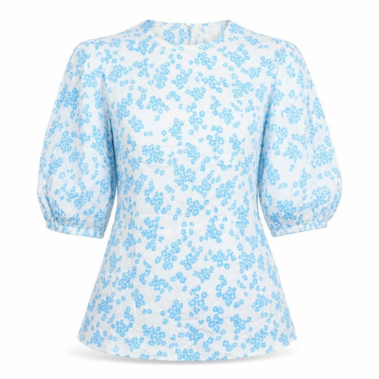 Marks & Spencer Womens Multicoloured Floral Viscose Tunic Blouse Size 10 Roll Neck